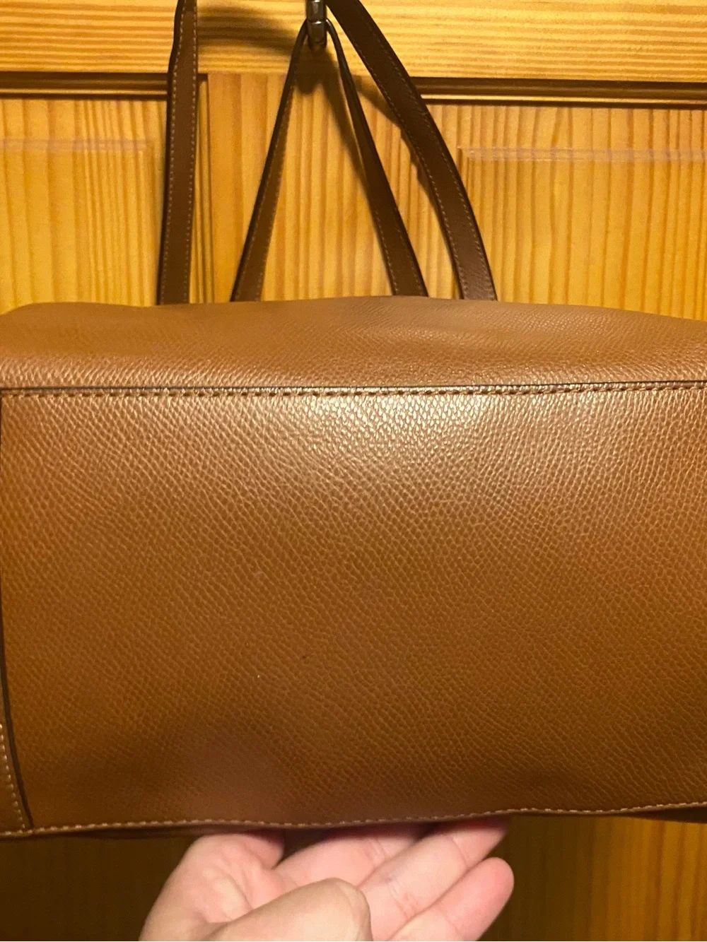 Coach Brown Leather Shoulder Tote